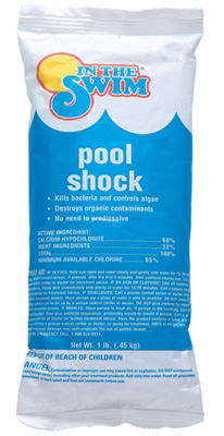 pool chlorine shock
