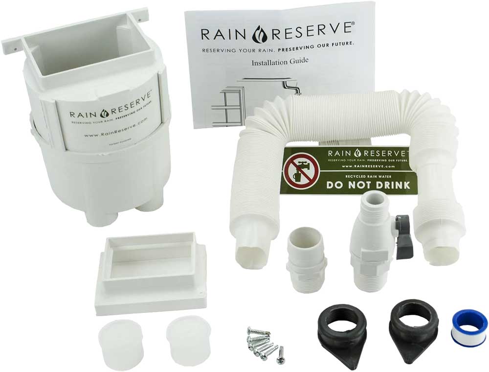 RainReserve 2012303 Rain Barrel Complete Diverter Kit